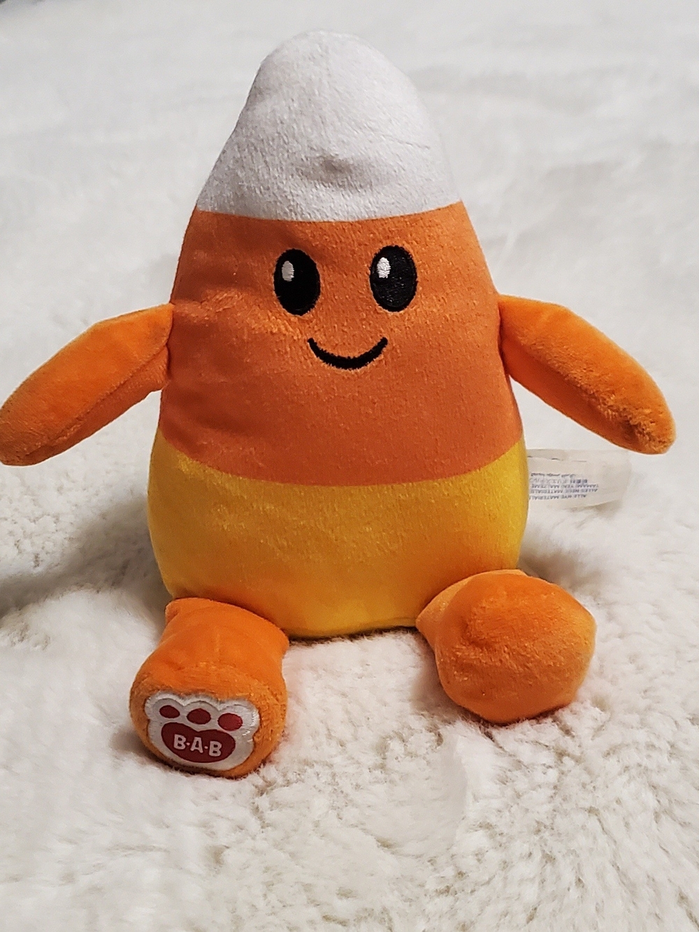 Build-A-Bear Candy Corn Plush - Orange, Yellow & White